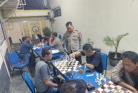 Polsek Cerme gelar Kapolsek Cup dengan Turnamen Catur