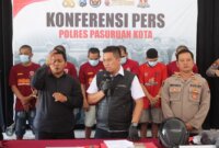 Tersangka kasus curanmor diamankan Polisi beserta barang buktinya