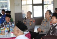 Kapolres Nganjuk AKBP Henri Noveri Santoso saat hadiri Muscab PP Polri