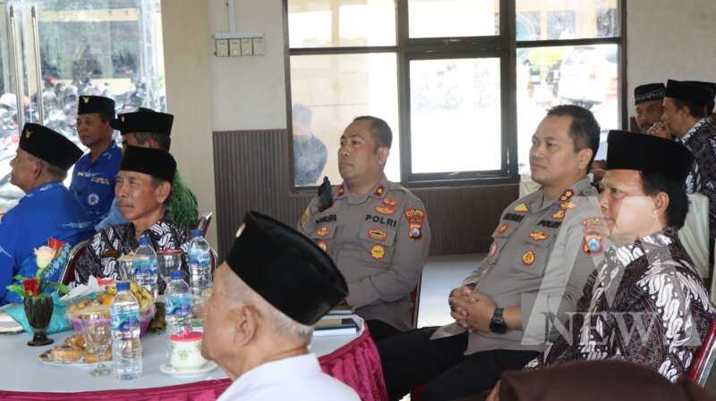 Kapolres Nganjuk AKBP Henri Noveri Santoso saat hadiri Muscab PP Polri