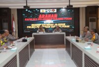 Kapolres Pelabuhan Tanjung Perak Surabaya AKBP Wahyu Hidayat ajak hidupkan Pam Swakarsa