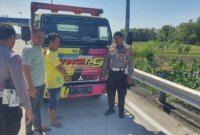 Satlantas Polres Nganjuk tangkap pelaku tabrak lari di exit tol Begadung