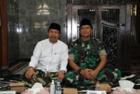 Danrem 084/BJ Brigjen TNI Danny Alkadrie saat peringatan Maulid Nabi Muhammad SAW