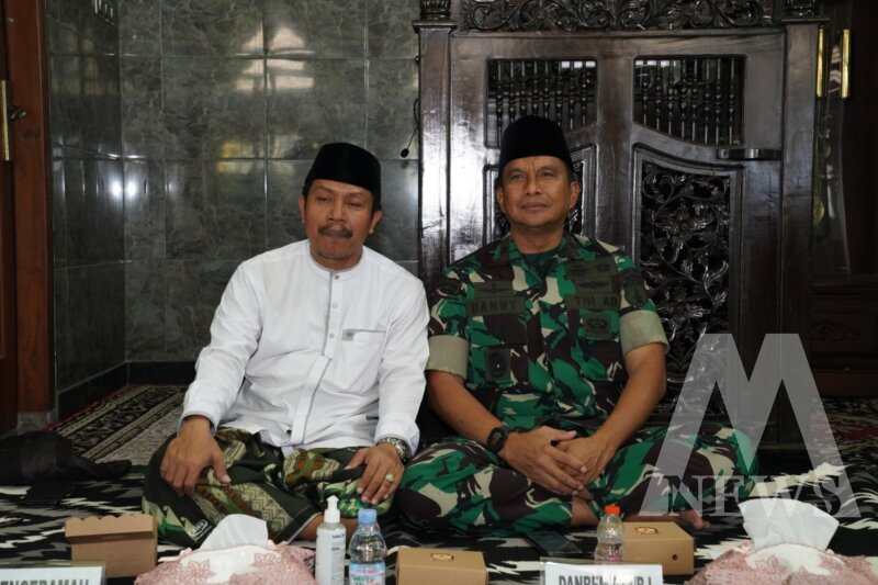 Danrem 084/BJ Brigjen TNI Danny Alkadrie saat peringatan Maulid Nabi Muhammad SAW