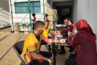 Wakapolres Gresik Kompol Danu Anindhita Kuncoro Putro saat tes kesamaptaan jasmani