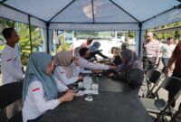 Satlantas Polres Jember gelar Bakkes gratis