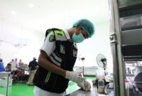 Tim Sidokkes Polres Tulungagung Uji Food Safety di SPPG