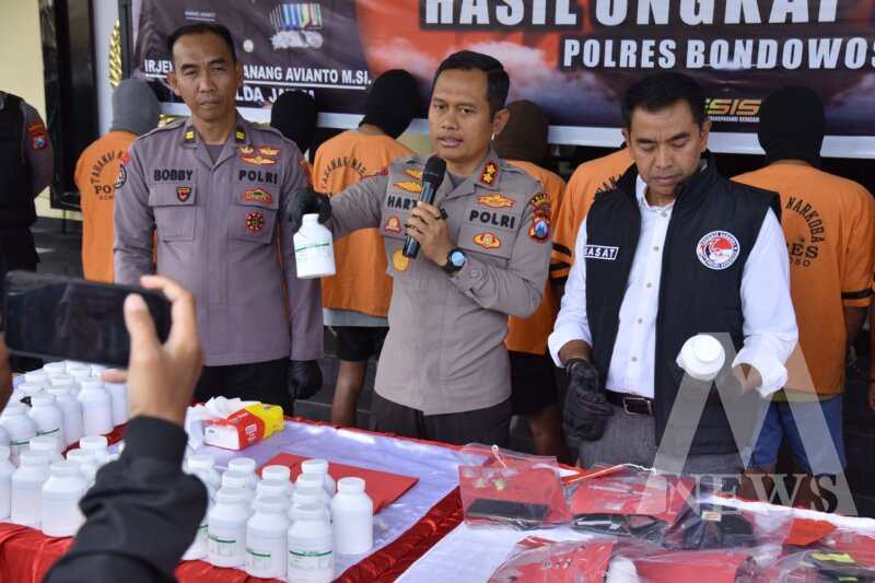 Polres Bondowoso Ungkap Kasus Narkoba dan Okerbaya
