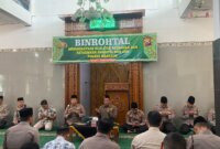 Polres Nganjuk Gelar Binrohtal