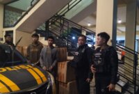 Polresta Banyuwangi sita truk angkut Miras (Arak)