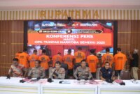 Polres Probolinggo Kota bekuk 10 tersangka kasus Narkoba
