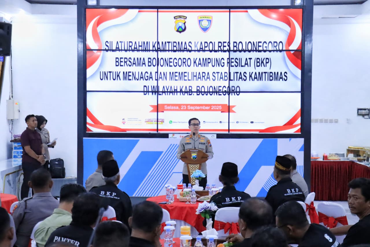 Kapolres Bojonegoro AKBP Afrian Satya Permadi