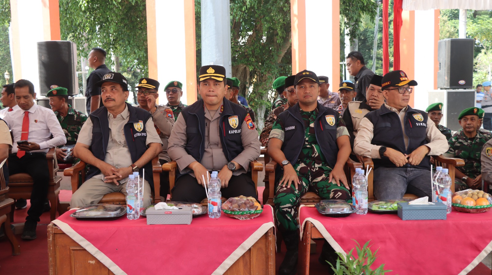 Kapolres Nganjuk AKBP Henri Noveri Santoso hadiri pengukuhan paguyuban Palmera