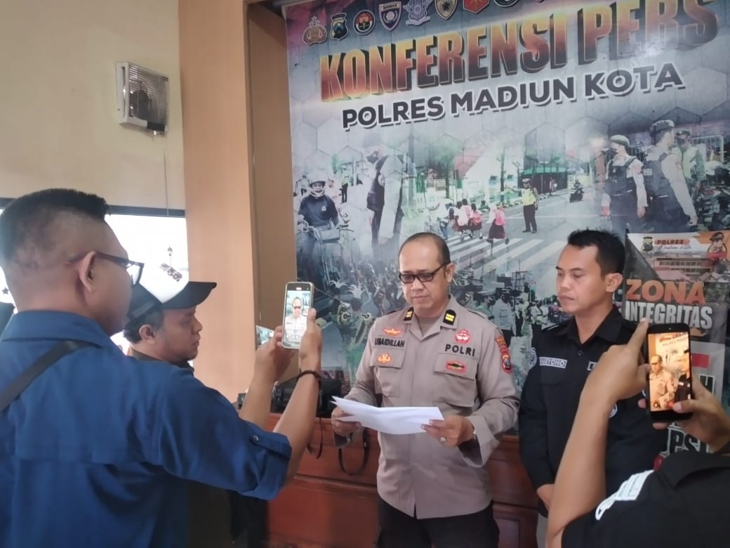Kasi Humas Polres Madiun Kota Iptu Ubaidillah