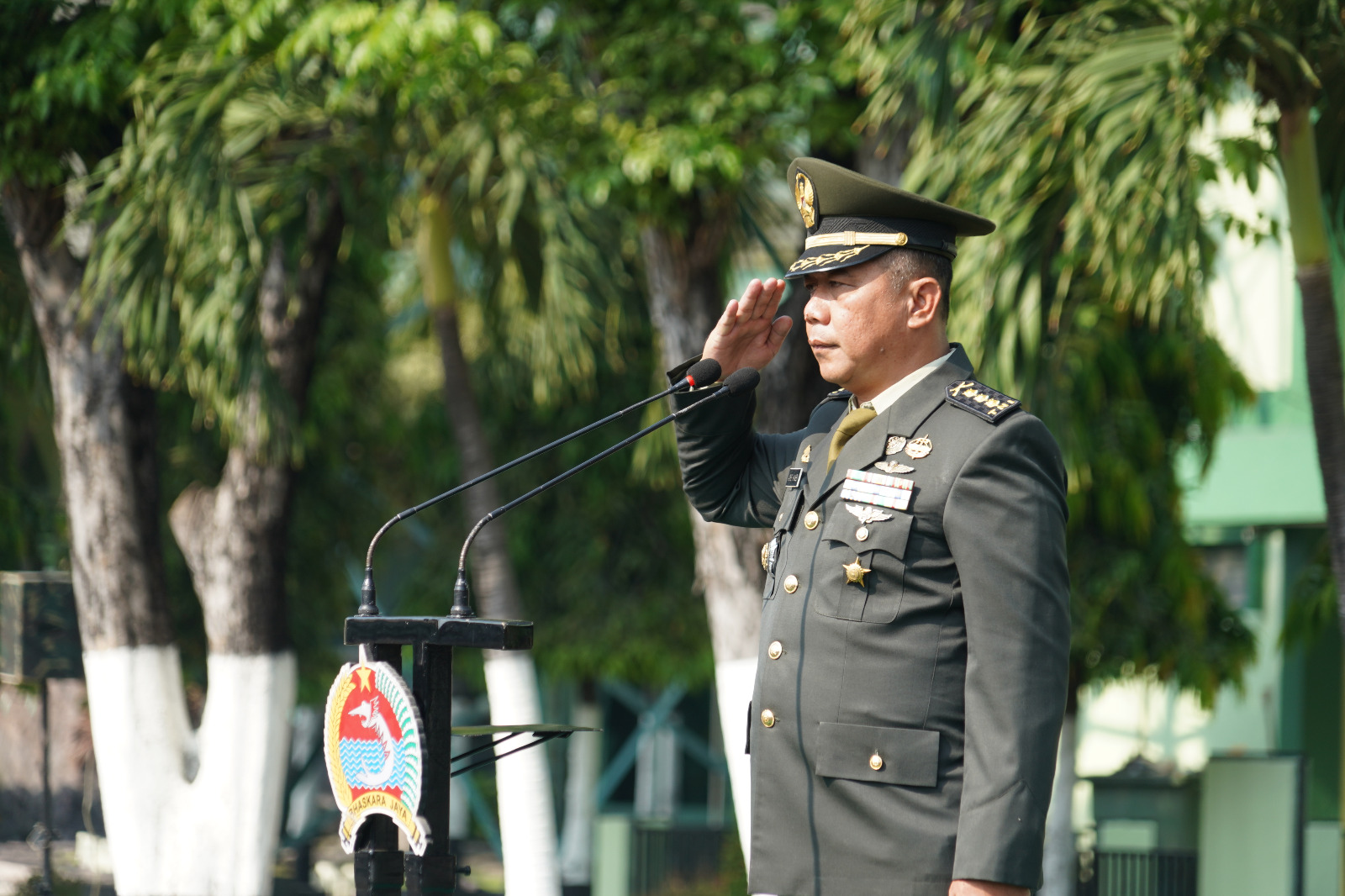 Kasi Pers Kasrem 084/BJ Kolonel Inf Adhe Hansen