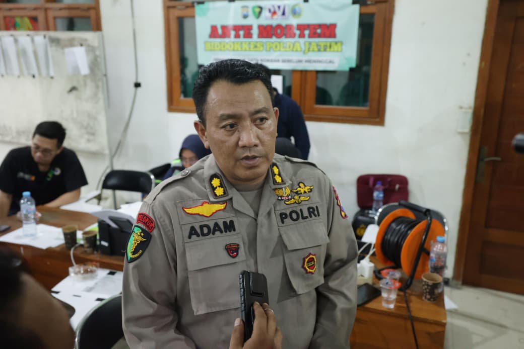 Kasubbid Dokpol BidDokkes Polda Jatim, AKBP dr. Adam Bimantoro