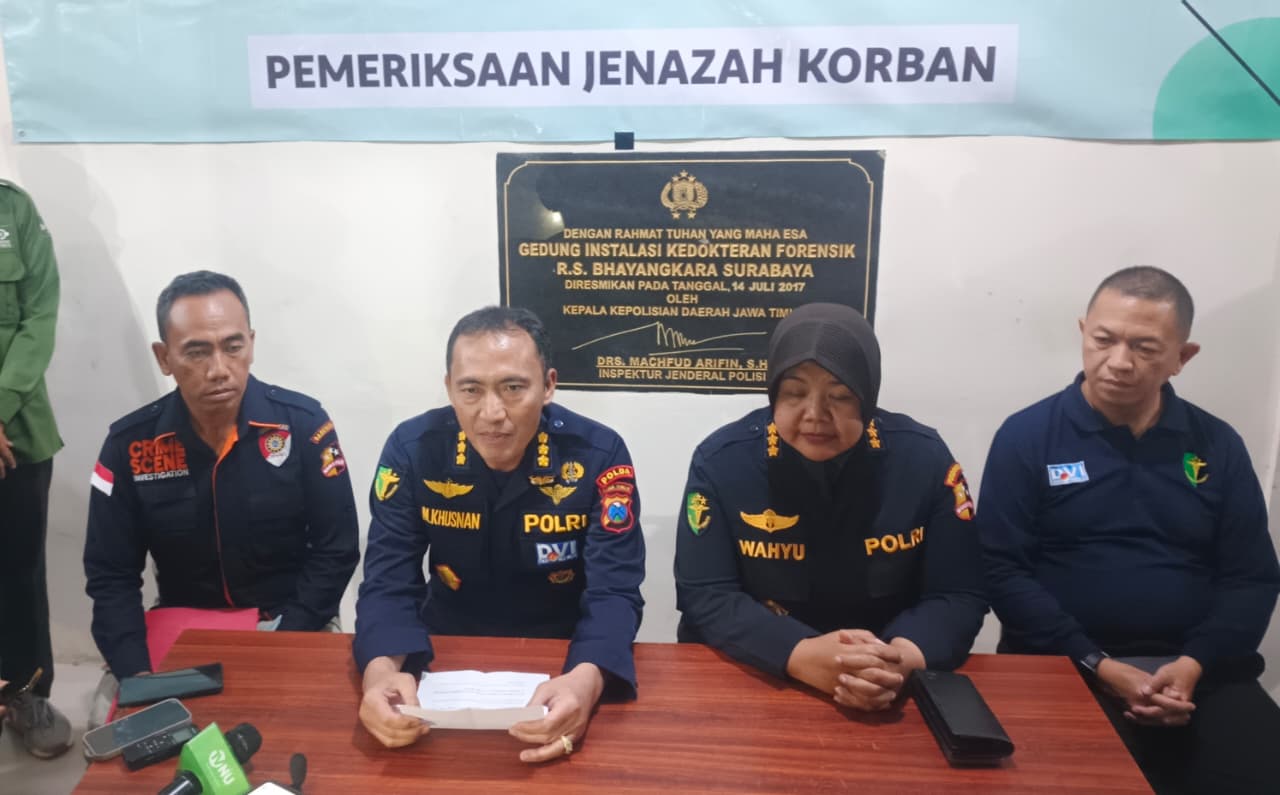 Kabiddokkes Polda Jatim Kombespol Dr. dr. Mohammad Khusnan Marzuki