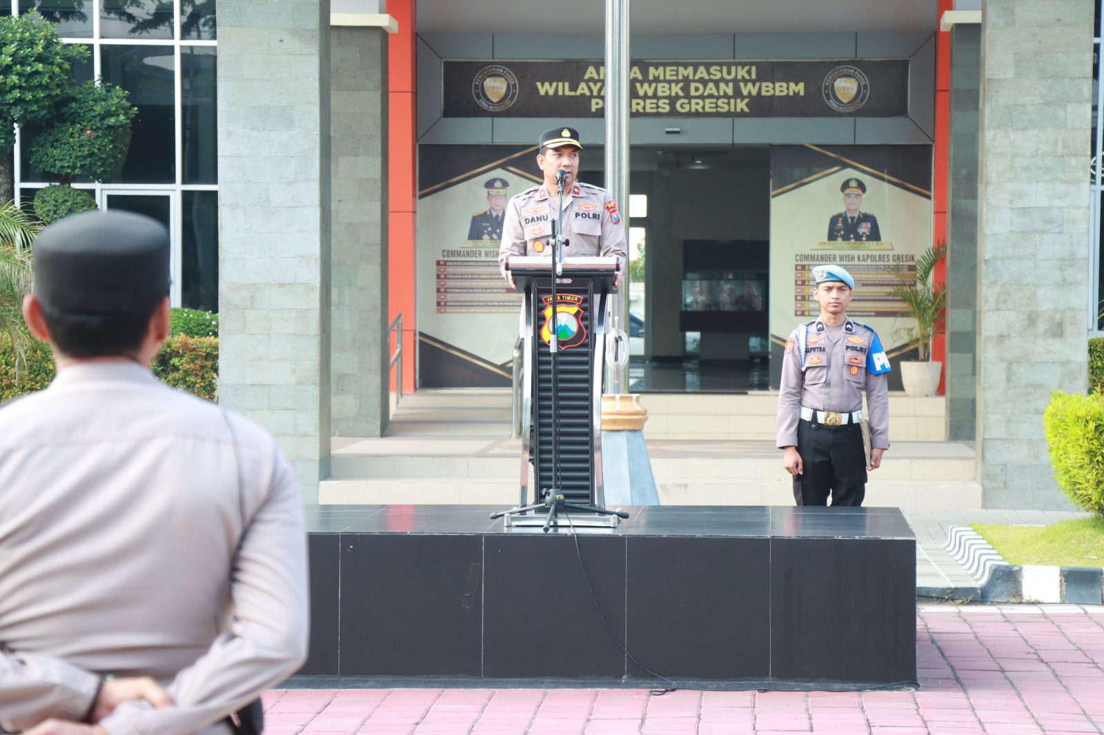 Wakapolres Gresik Kompol Danu Anindhito Kuncoro Putro