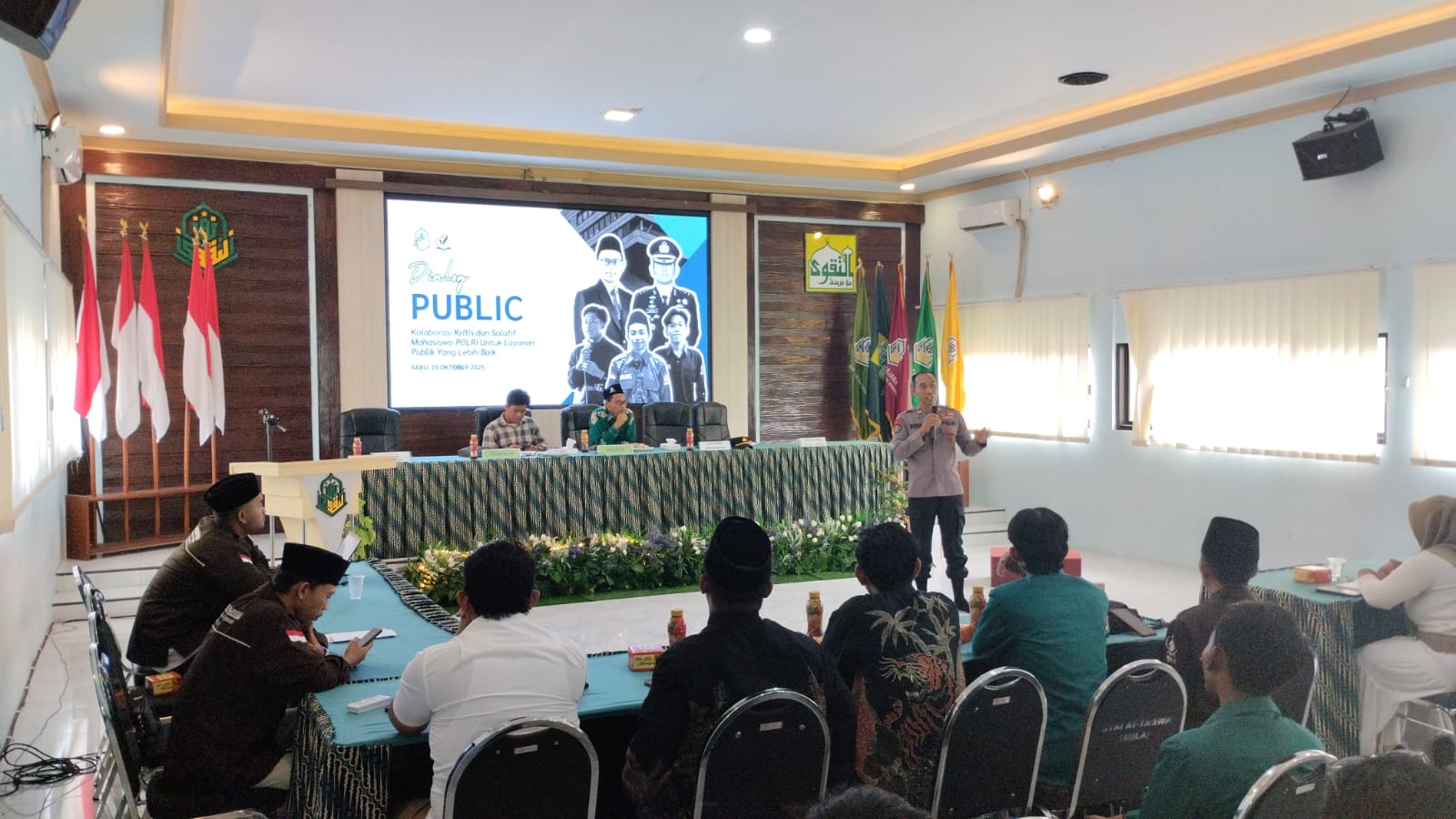 Polres Bondowoso gelar dialog bersama Mahasiswa IAI