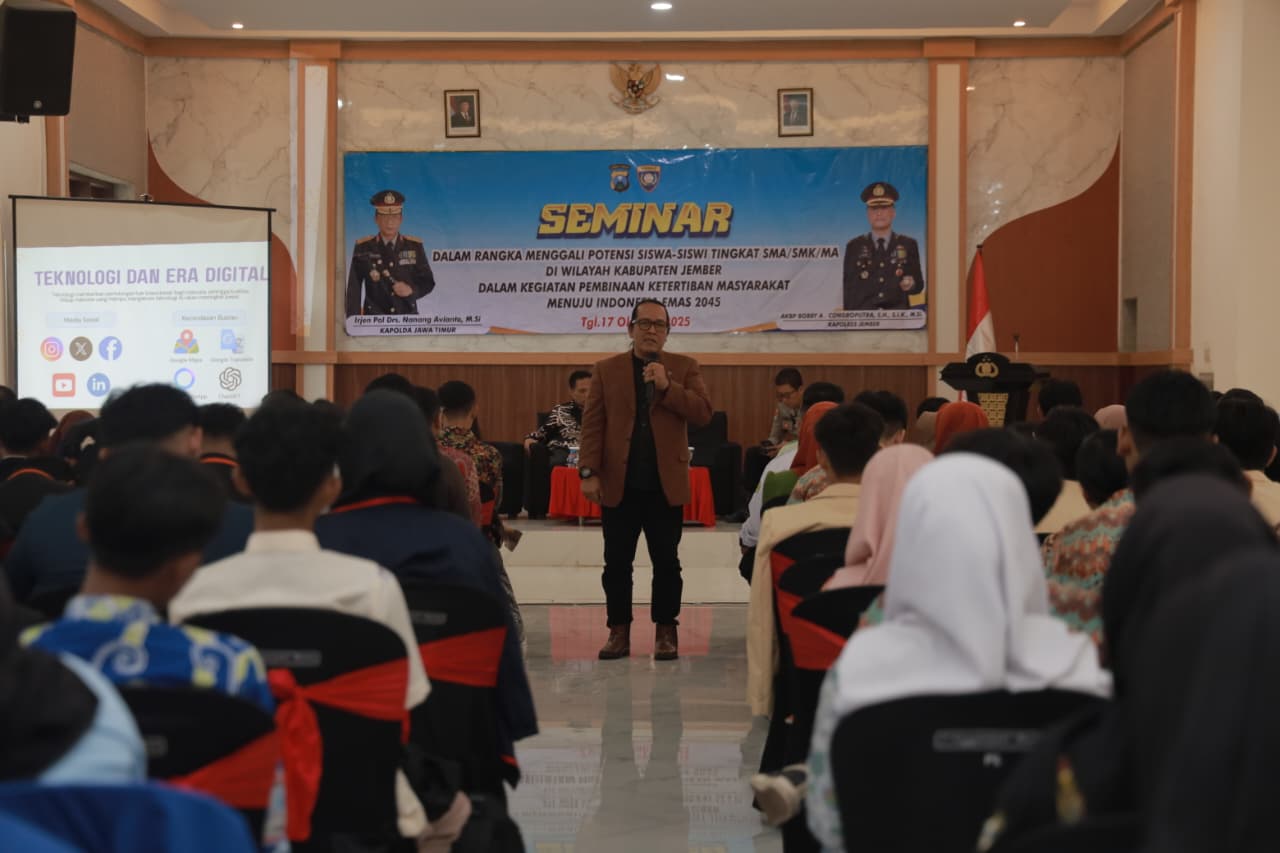 Polres Jember beri pembinaan generasi muda