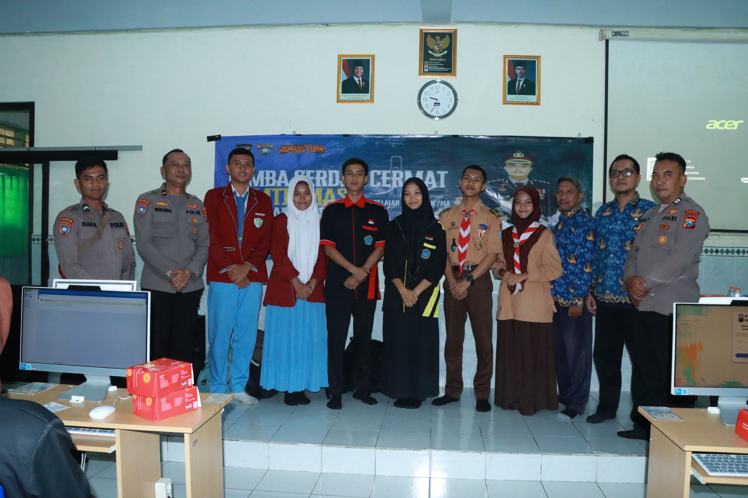 Polres Gresik Gelar Lomba Cerdas Cermat Kamtibmas