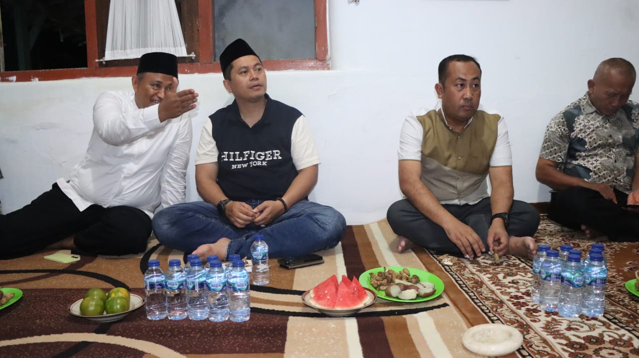 Kapolres Nganjuk AKBP Henri Noveri Santoso saat gelar Silaturahmi dan Dialog Kamtibmas