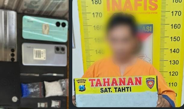 Polisi tangkap pengedar Narkoba beserta barang buktinya