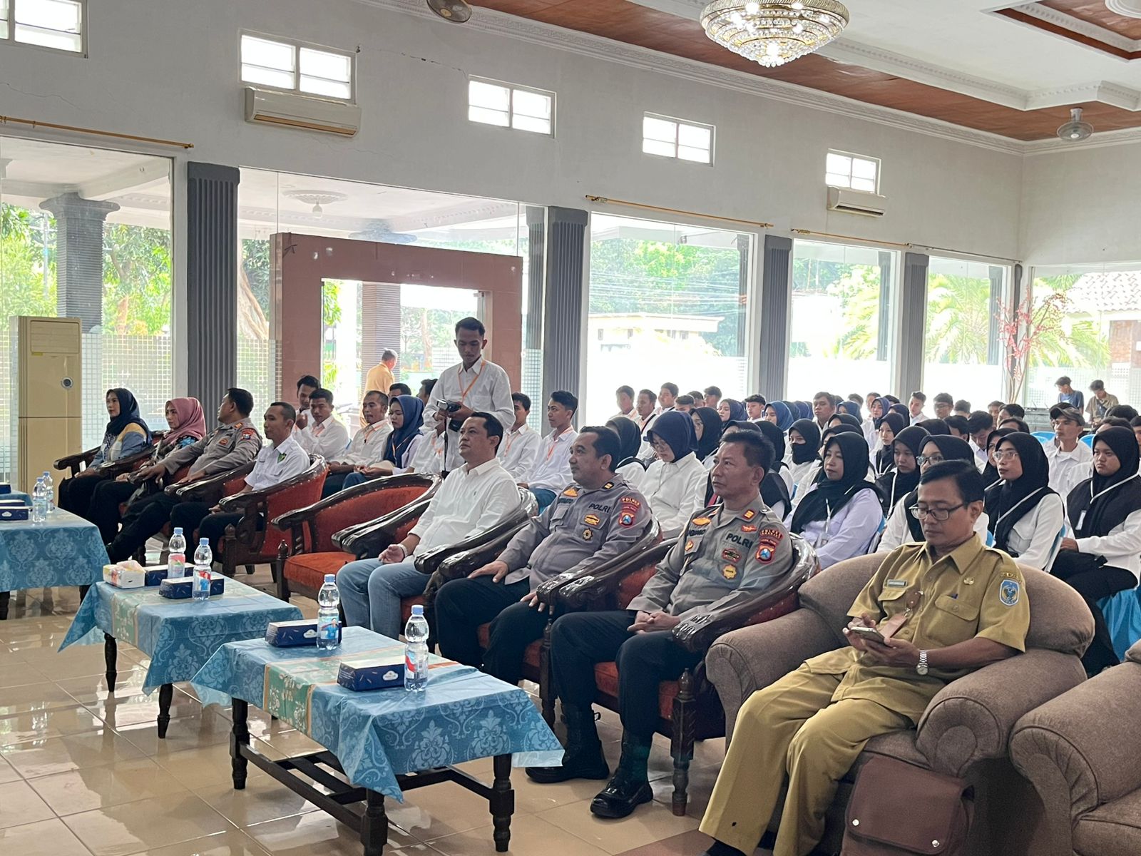 Wakapolres Nganjuk Kompol Andria Diana Putra hadiri pelatihan keamanan pangan