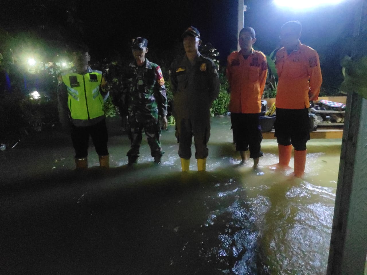 Banjir di Desa Leran Bojonegoro