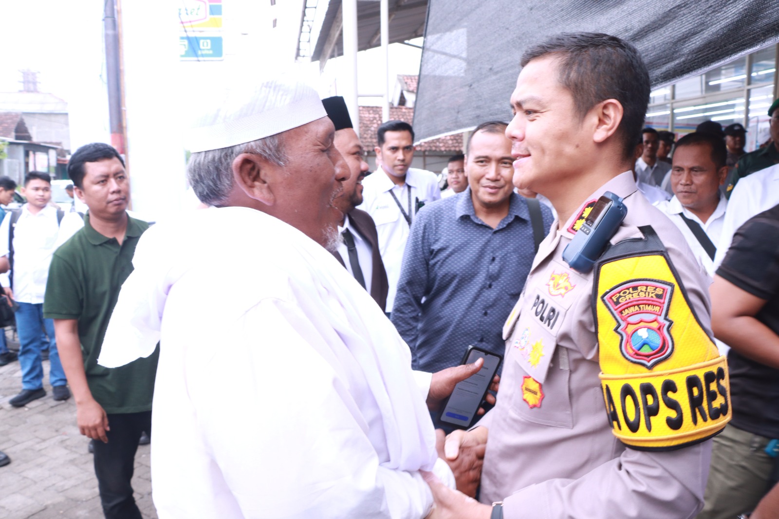 Kapolres Gresik AKBP Rovan Richard Mahenu hadiri Rembuk Tani