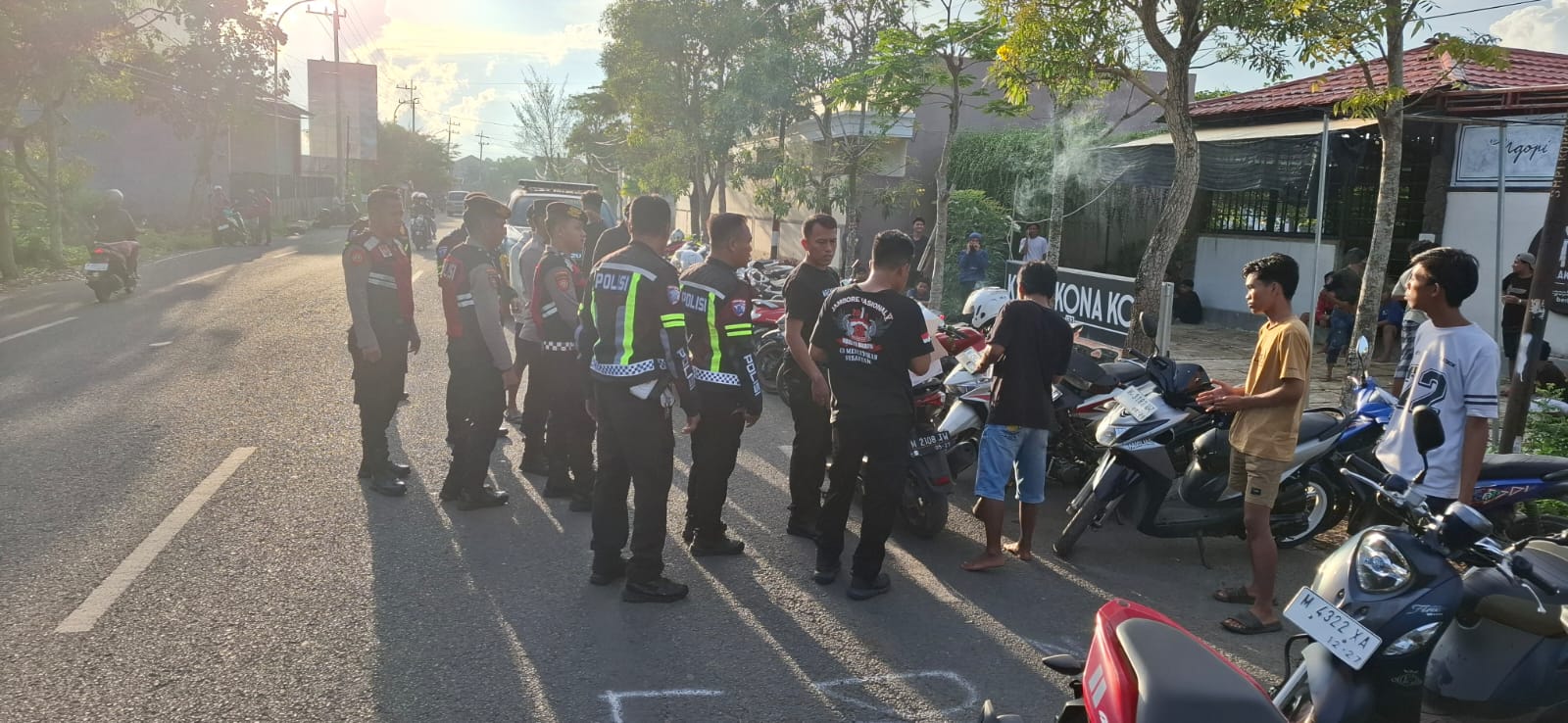 Polres Sumenep sita motor tidak sesuai spektek