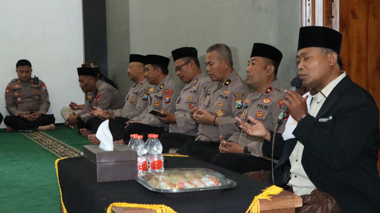 Wakapolres Nganjuk Kompol Andria Diana Putra gelar Binrohtal