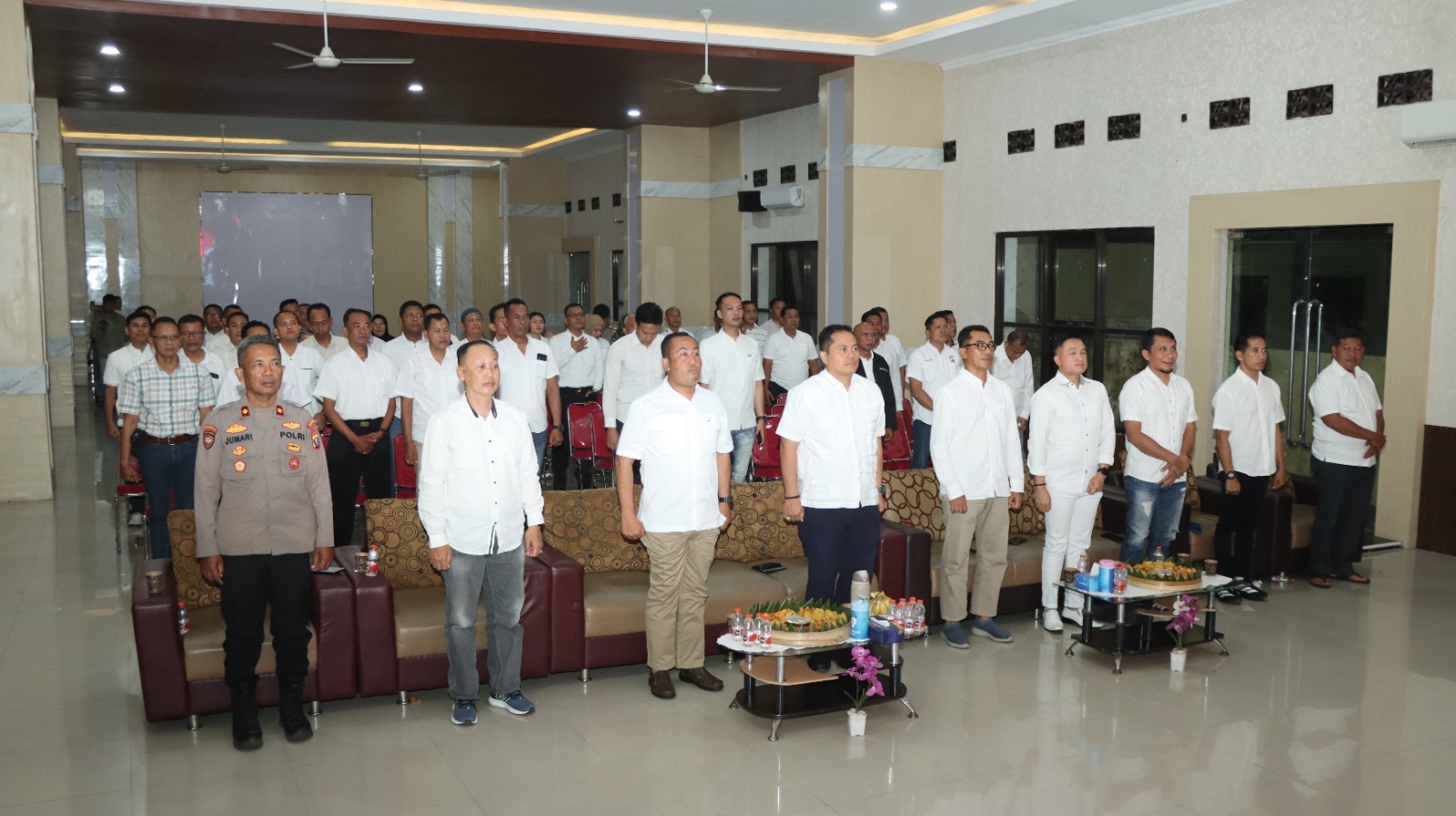 Kapolres Nganjuk AKBP Henri Noveri Santoso hadiri acara Tasyakuran