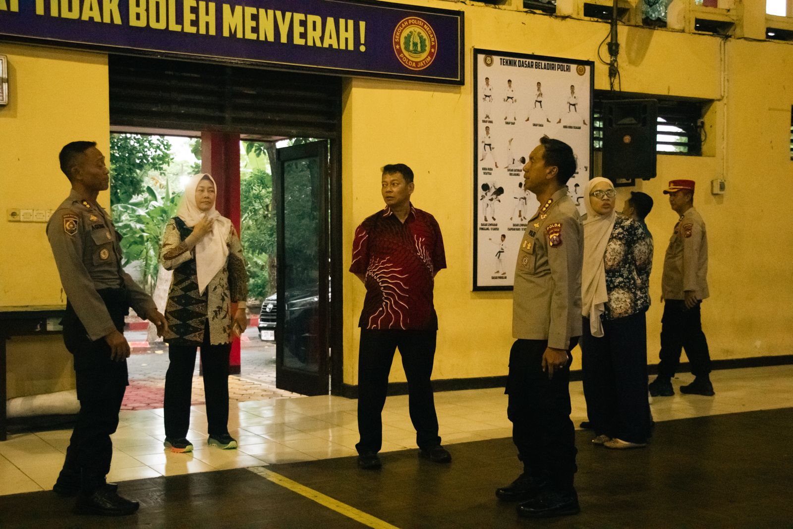 Tim Lemdiklat Polri kunjungi SPN Polda Jatim