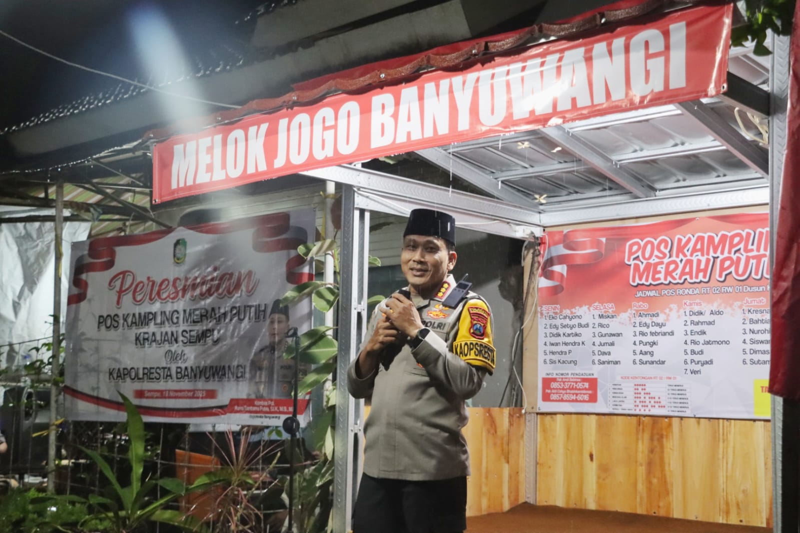 Kapolresta Banyuwangi Kombespol Rama Samtama Putra