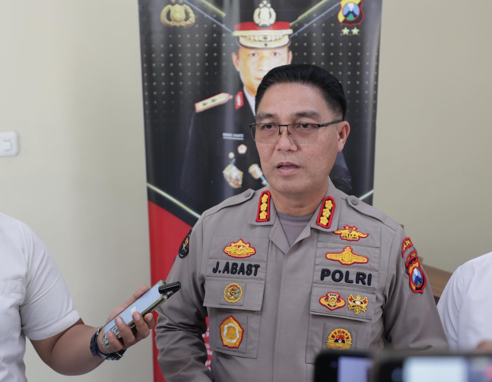Kabid Humas Polda Jatim Kombespol Jules Abraham Abast