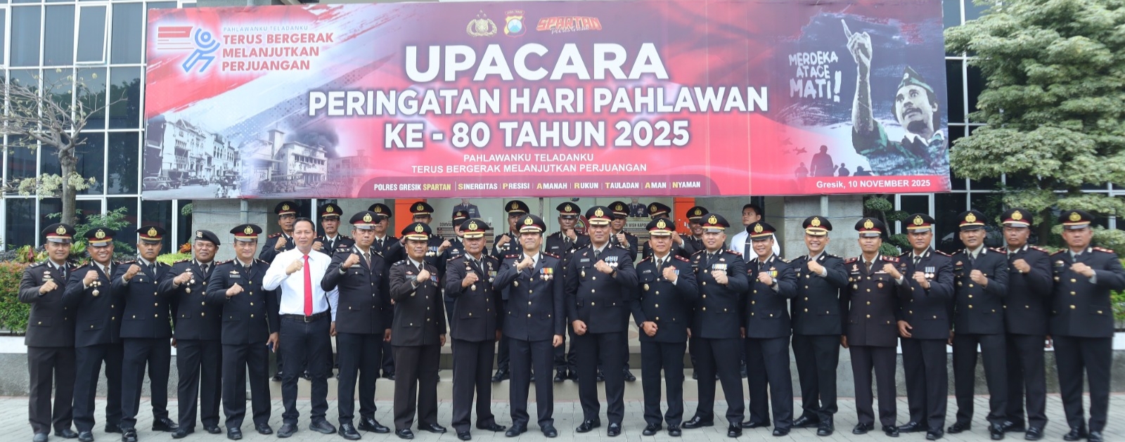 Wakapolres Gresik Kompol Danu Anindhito Kuncoro Putro