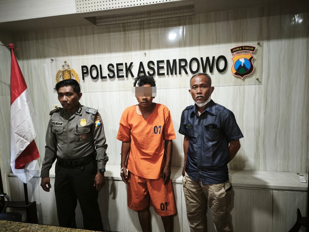 Polisi tangkap tersangka beserta barang buktinya