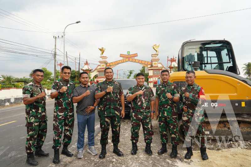 Danrem 084/Bhaskara Jaya Brigjen TNI Danny Alkadrie saat kunjungan ke Sumenep