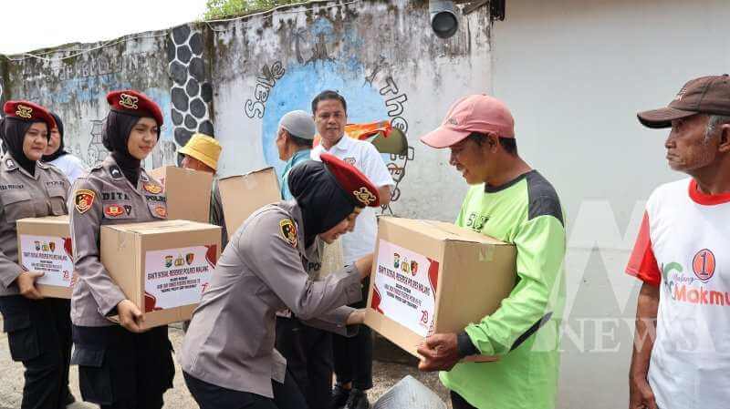 Satreskrim Polres Malang Gelar Baksos