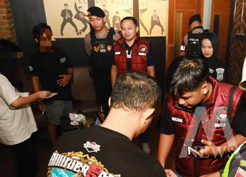 Polres Jember gelar razia hiburan malam