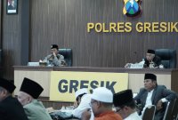 Polres Gresik gelar Anev dan Kamtibmas