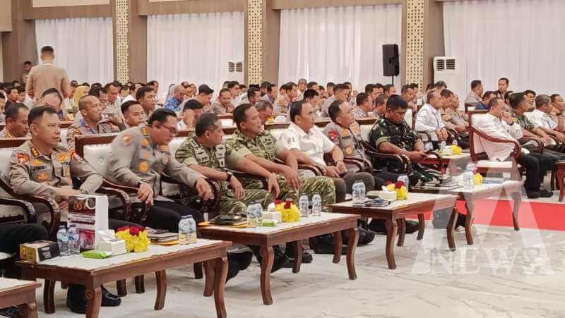 Kasrem 084/BJ Kolonel Inf Nico Reza H. Dipura hadiri rakor lintas sektoral