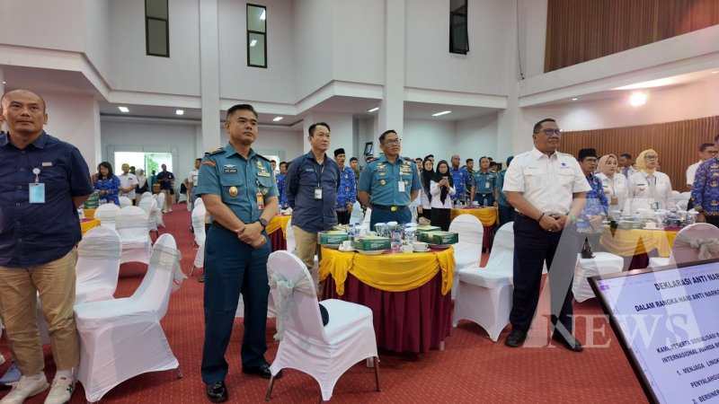 Bandara Internasional Juanda deklarasi bahaya Narkoba bersama BNN