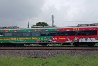 KAI Daop 8 Surabaya peduli keselamatan perlintasan sebidang