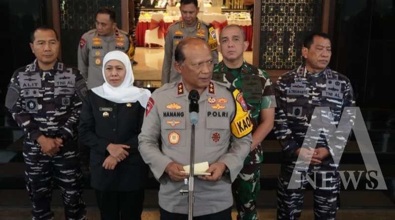 Kapolda Jatim Irjen Pol Drs. Nanang Avianto