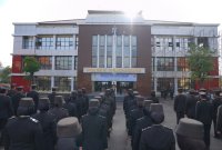 Polwan Polres Bojonegoro gelar upacara peringati hari Ibu