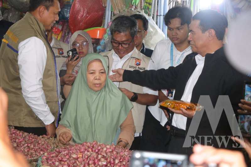 Satgas Pangan Polda Jatim Sidak Pasar