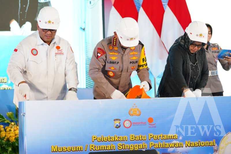 Kapolri Jenderal Listyo Sigit Prabowo resmikan rumah singgah Pahlawan Nasional