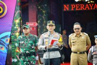 Kapolres Ponorogo AKBP Andin Wisnu Sudibyo berikan keterangan